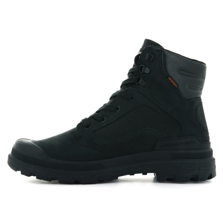 Bottes Palladium Pampa X Tech WPN Homme Noir | FR CJH149O